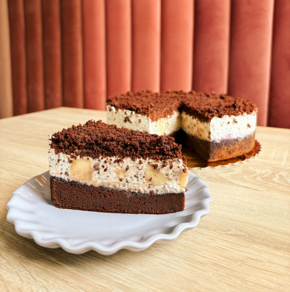 ciasto bananowe z czekoladową kruszonką